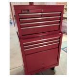 Red Popular Mechanics Rolling Tool Chest
