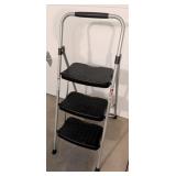 Three-Step Folding Steel Step Stool