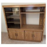 Tv Cabinet With Glass Panels