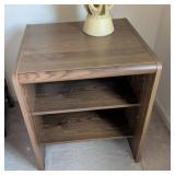 Side Table with Open Shelves