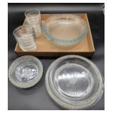 Clear Glass Kitchenware by Pyrex