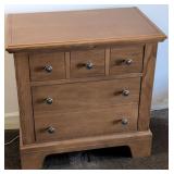 Vaughan-Bassett Five-Drawer Wooden Chest