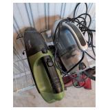 Shark Cordless Vacuum and Dirt Devil Corded Vacuum