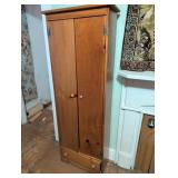 Wooden Storage Cabinet with Shelves