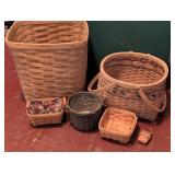 Seven Woven Baskets