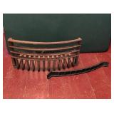 Cast Iron Grate and Metal Insert
