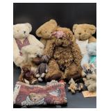 Plush Teddy Bears and Miniatures