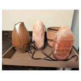 Himalayan Salt Lamps and Diffuser