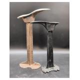 Two Cast Iron Cobbler Molds, Columbia, Ohio