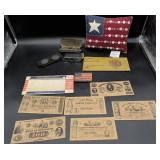 Confederate Currency and Miscellaneous Ephemera