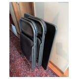 Foldable Table and Chair Set with Metal Frames