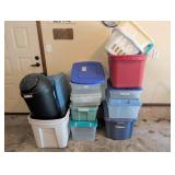 Plastic Storage Bins and Containers
