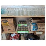 Glass Mason and Canning Jars with Packaging