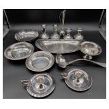 Silver-Plated Tableware Assorted Lot, Dated 1961