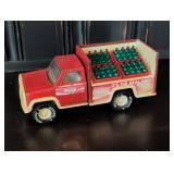 Coca-Cola Branded Toy Delivery Truck with Bottles