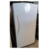 White Crosley Free-Standing Commercial Freezer