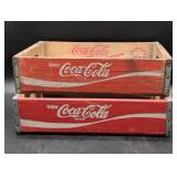 Coca-Cola Wooden Crates, 1972