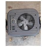 Portable Electric Heater with Fan by Durabuilt