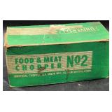 Universal No. 2 Food And Meat Chopper in Box