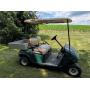 EZGO Gas-Powered Golf Cart with Utility Bed