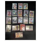 Baseball Cards Including Jackie, Ted