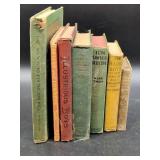 Seven Vintage Hardcover Books