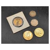 British and Canadian Coins