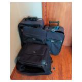 Four Soft-Sided Suitcases