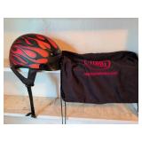 TORC Flame Graphic Motorcycle Helmet XL