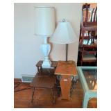 Side Tables and Table Lamps