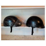 Matte Black Half Motorcycle Helmets