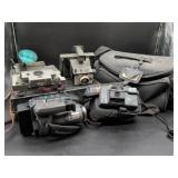 Vintage Cameras and Camcorder Lot
