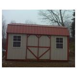 Storage Shed 10x16 (Front)