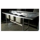 3 Compartment Sink