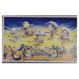 The Last of the Singing Cowboys autographed print