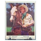 Roy Rogers autographed 8x10