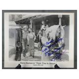 Marie Harmon and Trigger autographed 8x10