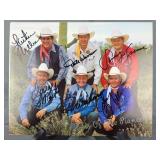 Sons of the Pioneers autographed 8x10