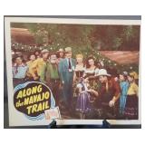 Lobby card, unnumbered, "Along the Navajo Trail"
