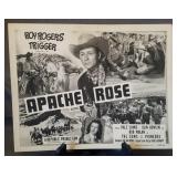 Lobby card, unnumbered, "Apache Rose", revival