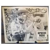 Lobby card, unnumbered, "Apache Rose", revival