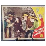 Lobby card, unnumbered, "Cowboy and the Senorita"