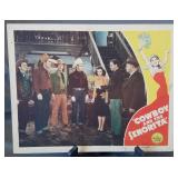 Lobby card, unnumbered, "Cowboy and the Senorita"
