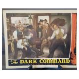 Lobby card, unnumbered, "The Dark Command"