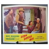 Lobby card, "Down Dakota Way", re-release