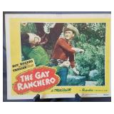 Lobby card #8, "The Gay Ranchero"
