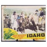 Lobby card, unnumbered, "Idaho"