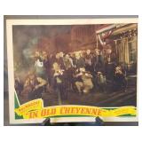 Lobby card, unnumbered, "In Old Cheyenne"