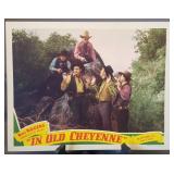 Lobby card, unnumbered, "In Old Cheyenne"
