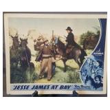 Lobby card, unnumbered, "Jesse James at Bay"